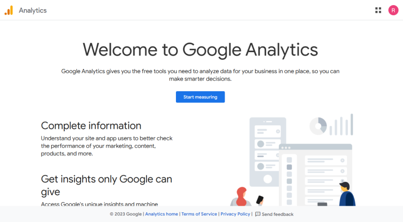 welcome to google analytics