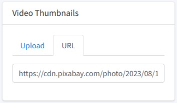 url video thumbnails