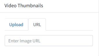 video thumbnails url