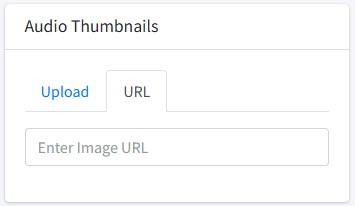 audio thumbnails url